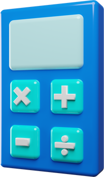 3D Calculator Icon